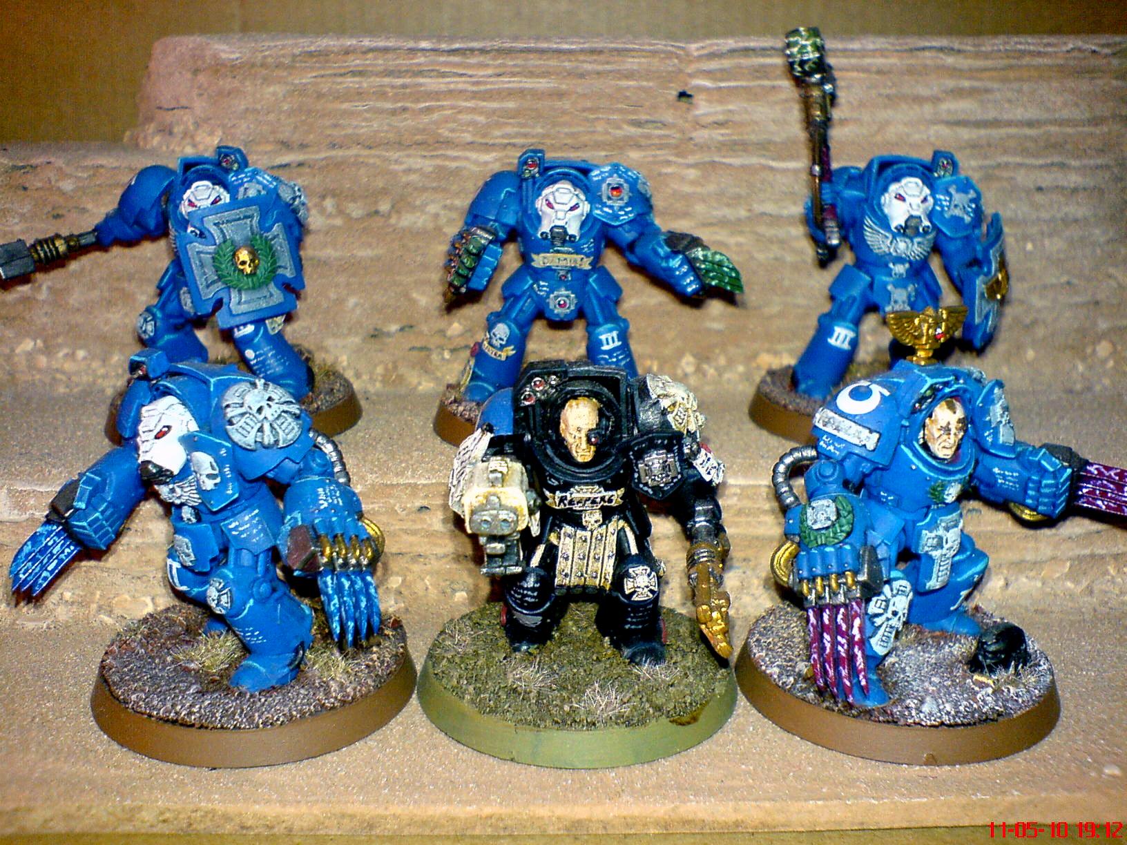 Chaplain, Lightning Claws, Space Marines, Terminator Armor, Terminator